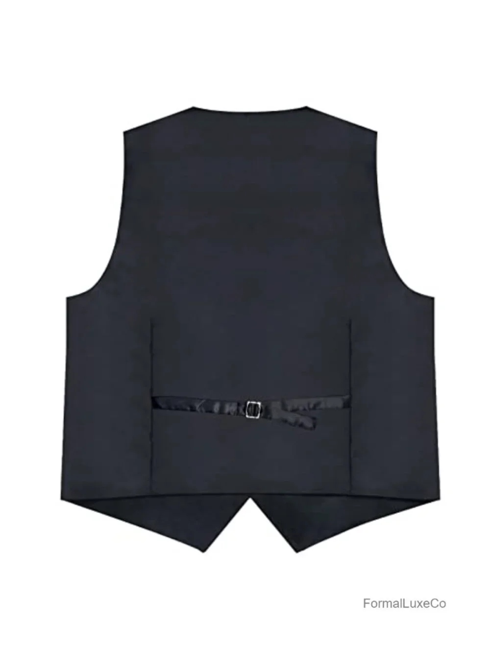 Men's Satin Suit Vest Set with Bowtie & Lapel Pin - Silk Blend Formal